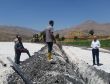 TOKİ konutlarının içme suyu hattı çekildi