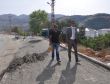 Çelikhan’ın girişine kaldırım yapıldı