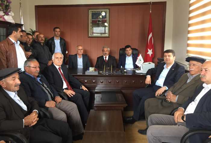 Abdurrahman Tutdere, Pınarbaşı ve Çelikhan'ı Ziyaret Etti