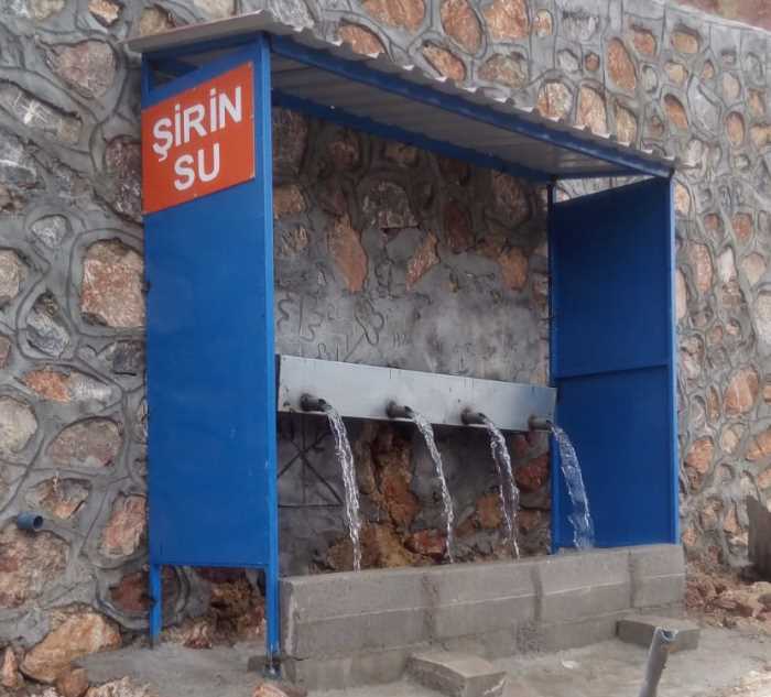 Adıyaman Yolunda Çeşme Yapıldı