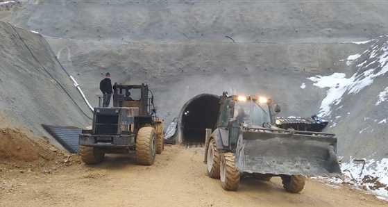 Çat Barajı Tüneli'nde sona yaklaşılıyor