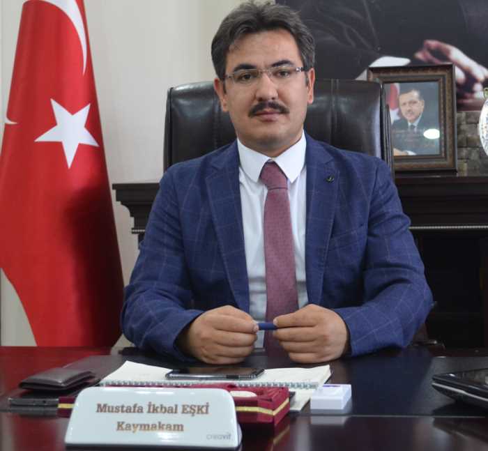 Çelikhan'a Kaymakam Mustafa İkbal EŞKİ atandı.