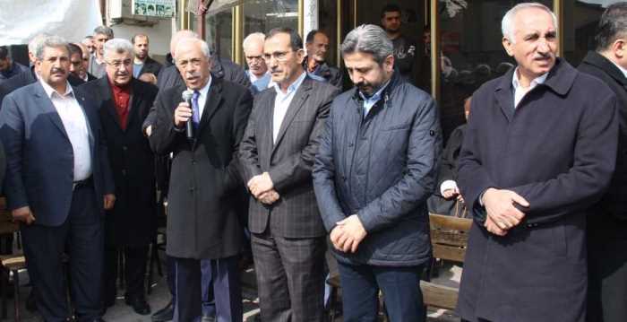 Çelikhan’da Ak Parti Seçim Bürosu Açıldı