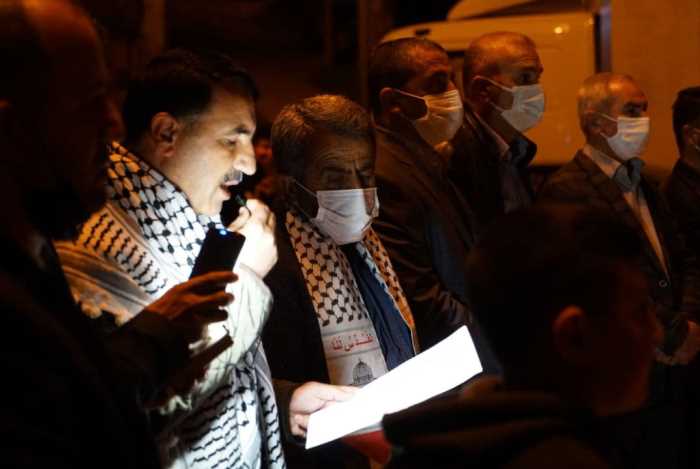 Çelikhan'da İsrail'in Mescid-i Aksa saldırıları protesto edildi