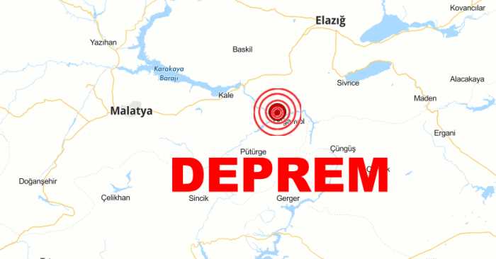 Elazığ Depremi Çelikhan'da Hissedildi