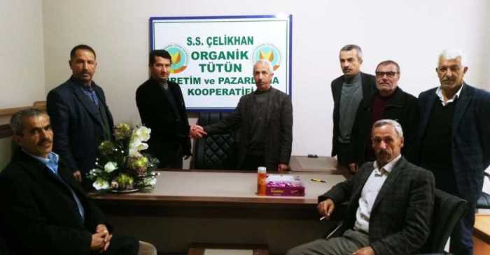 MHP Aday Adayı Abdurrahman Yaylagül'den Tütün Kooperatifine Ziyaret
