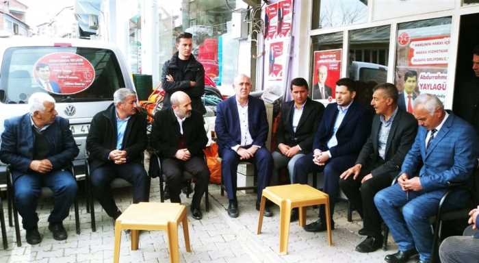 Milletvekili Toprak’tan MHP Teşkilatına Ziyaret
