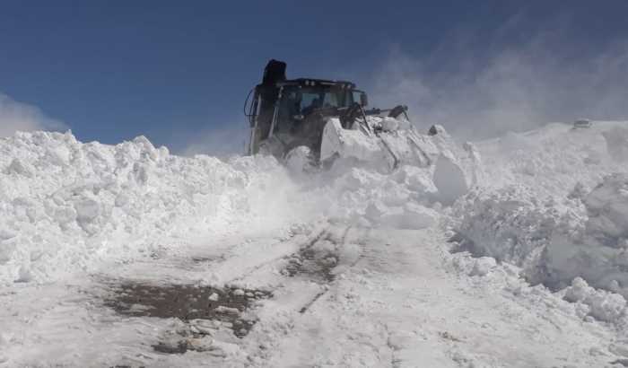 Nemrut Dağı Ulaşımına Kar Engeli