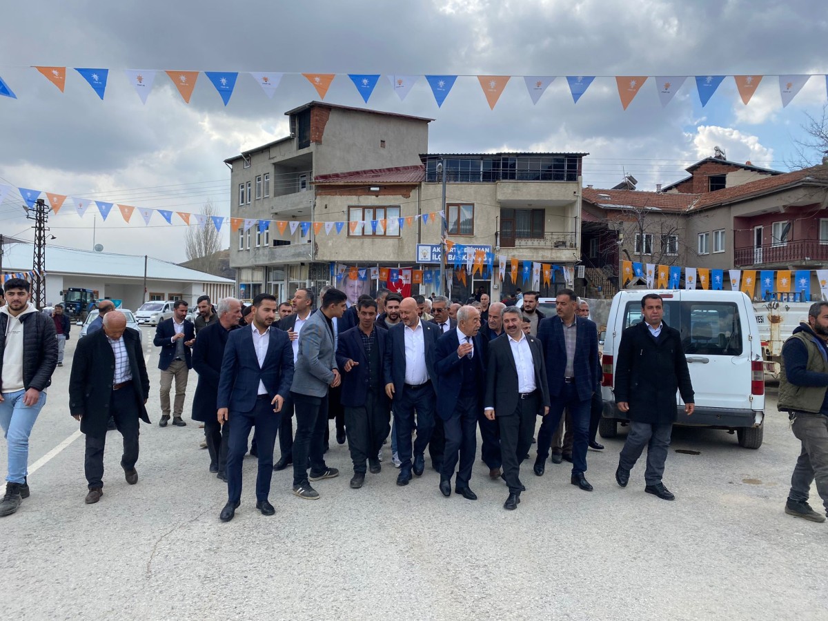 Ak Parti Çelikhan'da Seçim Çalışmalarına Hız Verdi